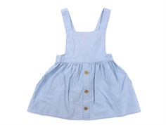 Lil Atelier kjole overall light blue denim